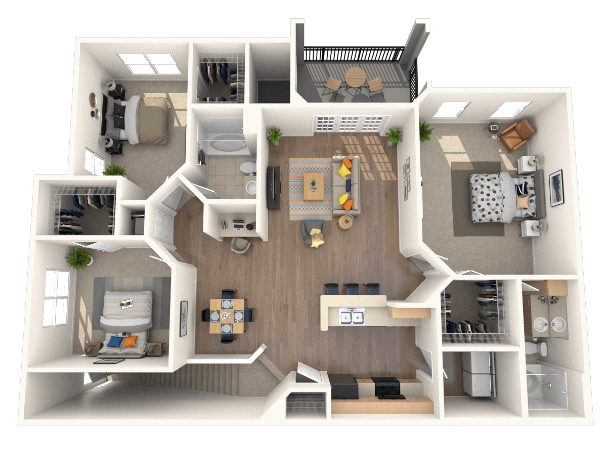 C3/C4 - The Jessamine floor plan